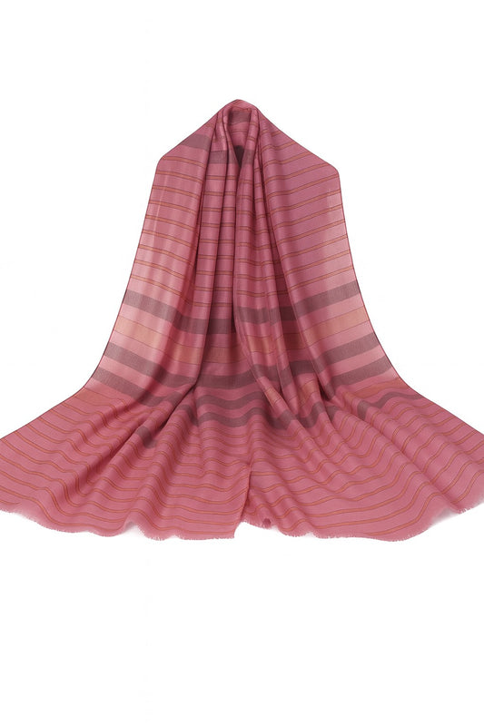 Striped Sheer Hijab – Lightweight, Elegant & Breathable Modest Wrap