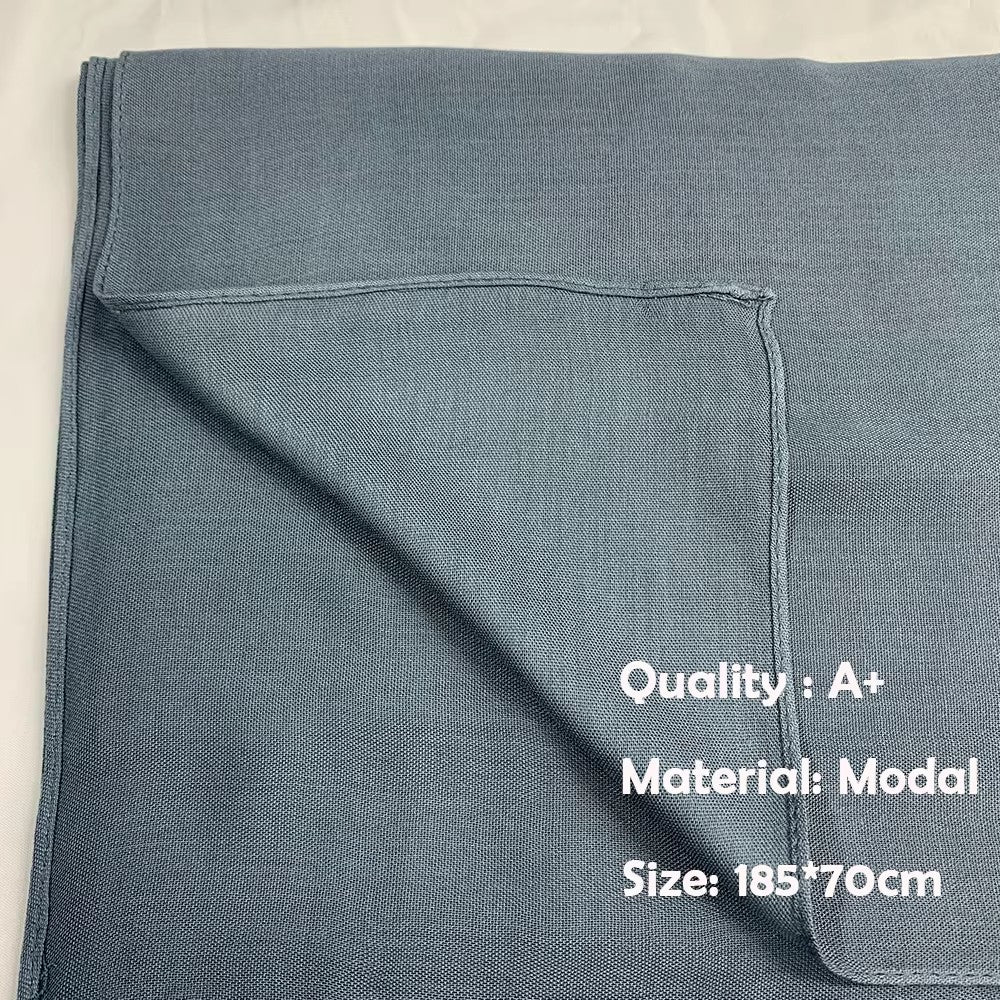 AMODEYAH BAMBOO MODAL HIJAB & CAP SET COLLECTION