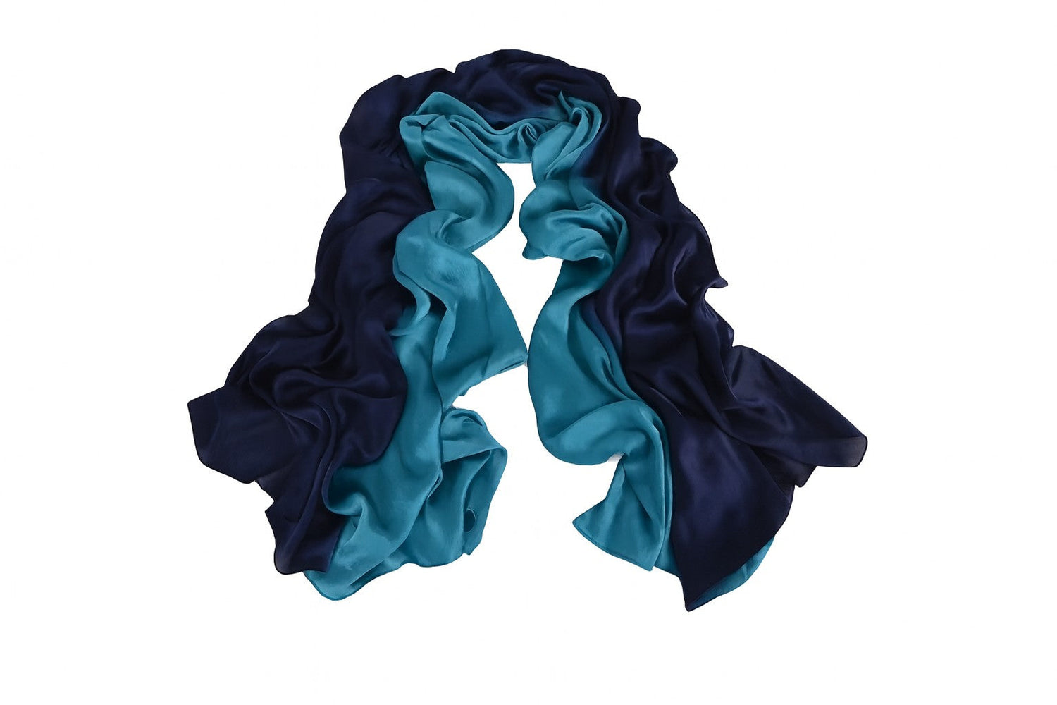 Amodeyah Silk-Feel Ombre Long Hijab Collection