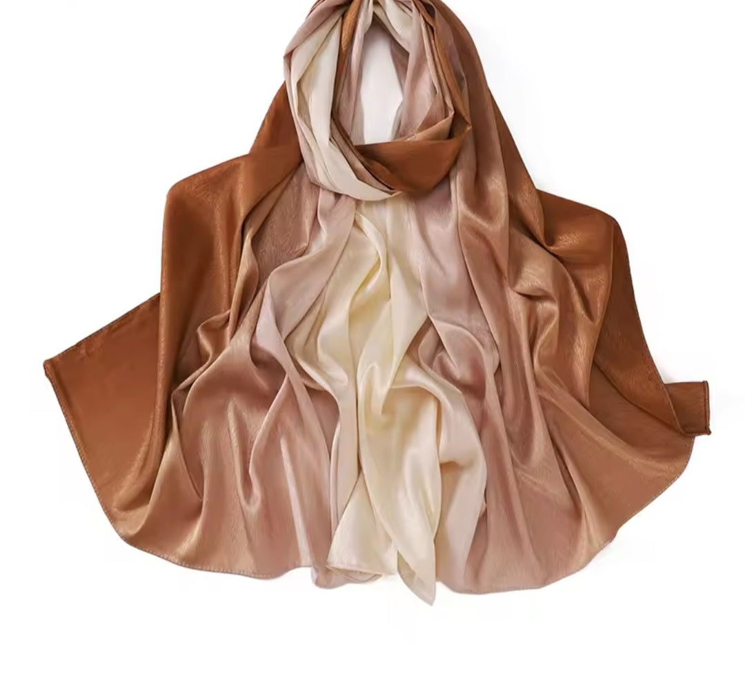 www.amodeyah.com/cdn/shop/files/Caramel Cream Ombre Satin Hijab – Warm Beige to Ivory Gradient Scarf.jpg