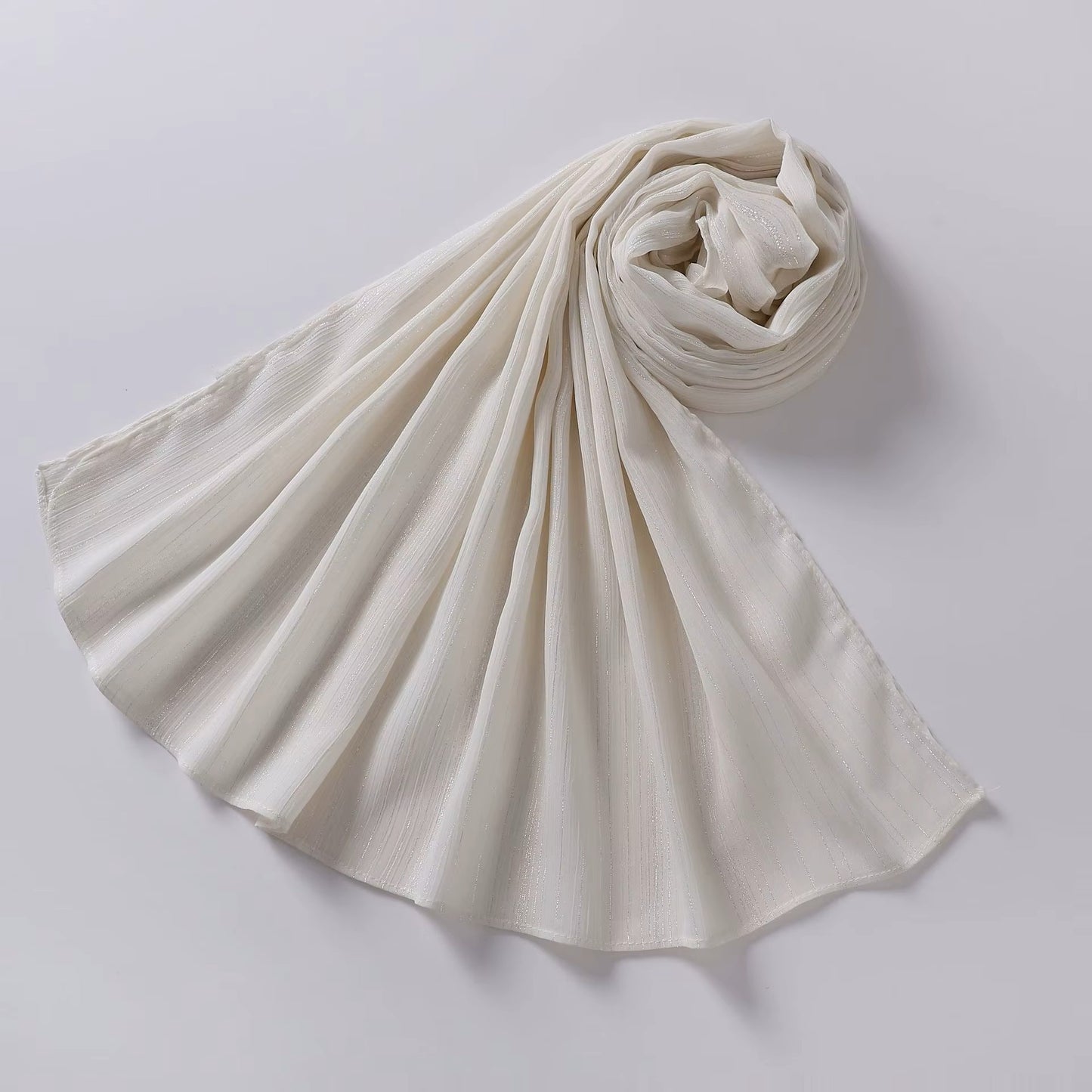 https://www.amodeyah.com/cdn/shop/files/Cream White Crinkle Shimmer Chiffon Hijab – Lightweight, Elegant & Breathable.jpg