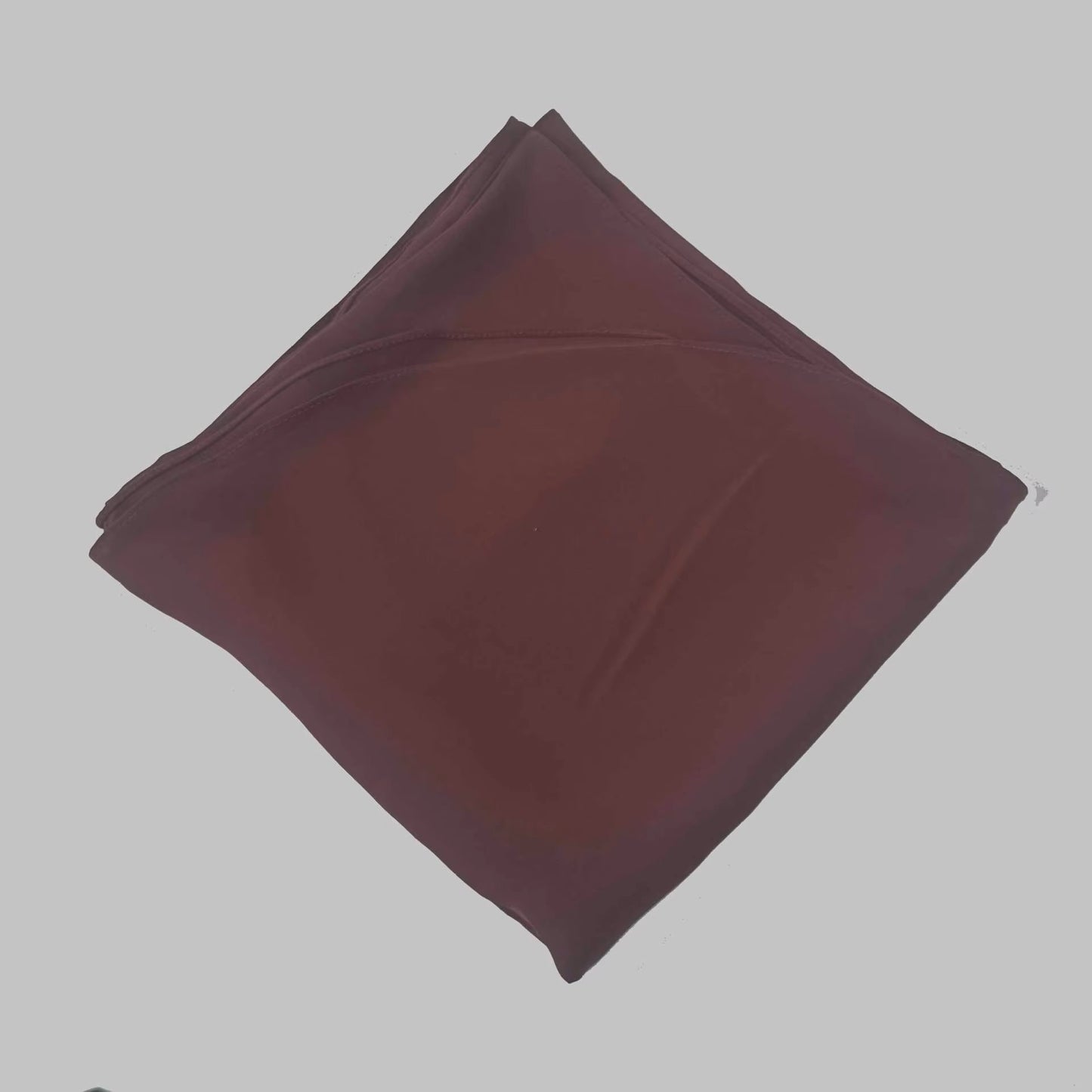 Bare Beauty Chiffon Hijab round cut– Lightweight, Flowy & Breathable Modest Wrap 200 cm