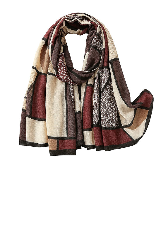 www.amodeyah.com/cdn/shop/files/Wine_Burgundy_Red MustardArtisan Blocks Hijab | Cotton-Mix Geometric Print Scarf.jpg